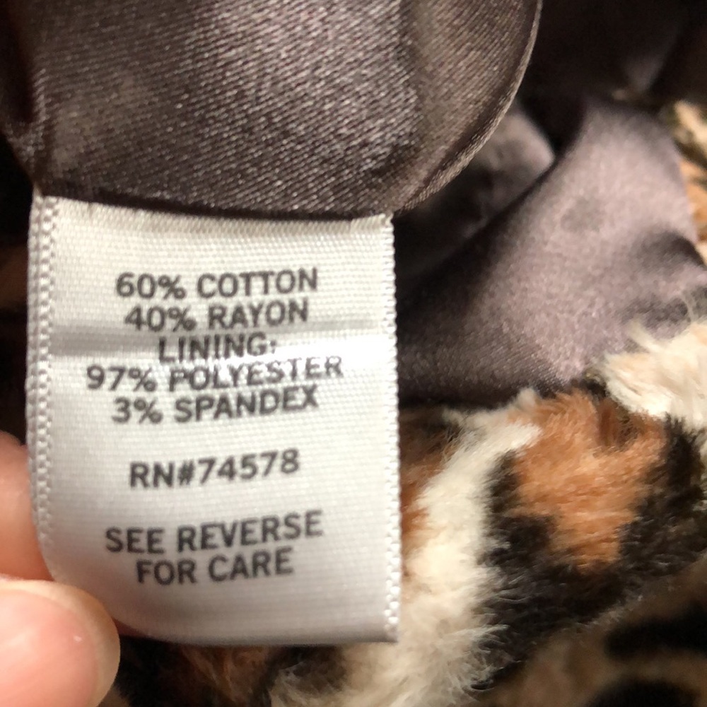 Cache Leopard Print Jacket - image 4